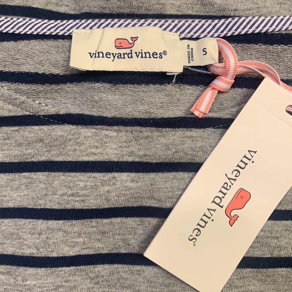 Vineyard Vines flutter Sleeve Knit Top